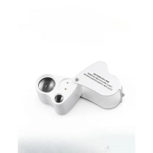 Jewelry Loupe Magnifying Glass 30x 60X Folding Magnifier Eye Glass Lens Mini Pocket Jewelry Loupe