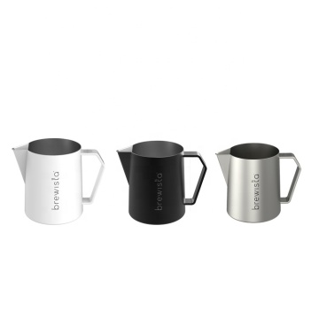 Brewista Stainless Steel Frothing Pitcher Silver Latte Coffee Milk Jug