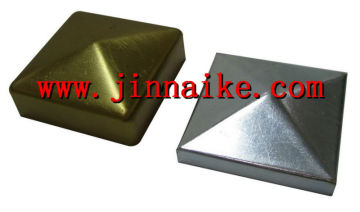 decorative fence post metal caps round fence post caps