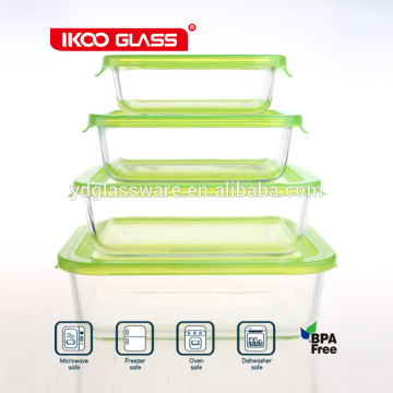 Freezer food glass box