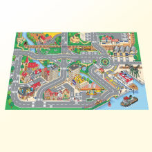 Custom Organic Fabric Plug And Play Dance Carpet Play Mat Rug