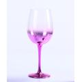 Bicchiere da vino viola metallizzato Ombre all&#39;ingrosso