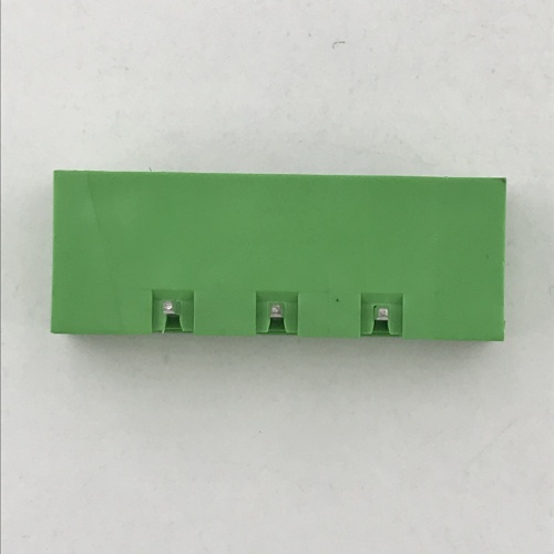 7.62mm pitch PCB right angle flange terminal block