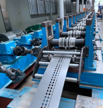 Cold-formed nine-fold production line