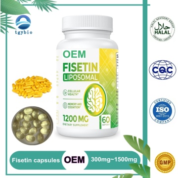 Capsules Fisetin de marque privée OEM en gros