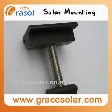 solar mid clamp for solar moudle, solar kit for solar moudle, aluminum solar clamp for solar moudle