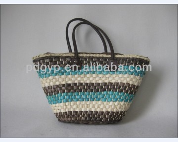2014 PVC handle, color corn husk bag