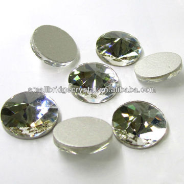 Wholesale Eco-friendly flatback Roundle crystal rhinestones
