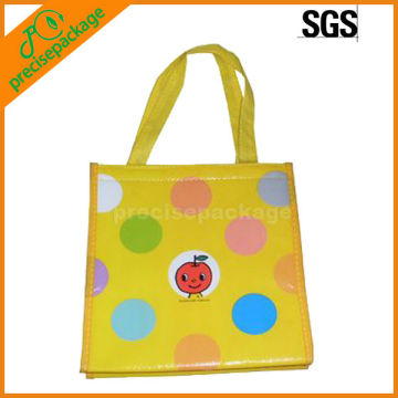 reusable printed PP woven laminated shopping bag