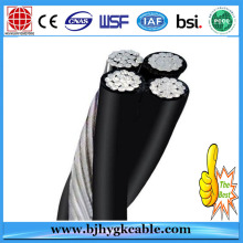 0.6 / 1KV Al Conductor PVC Insulated Overhead Cable