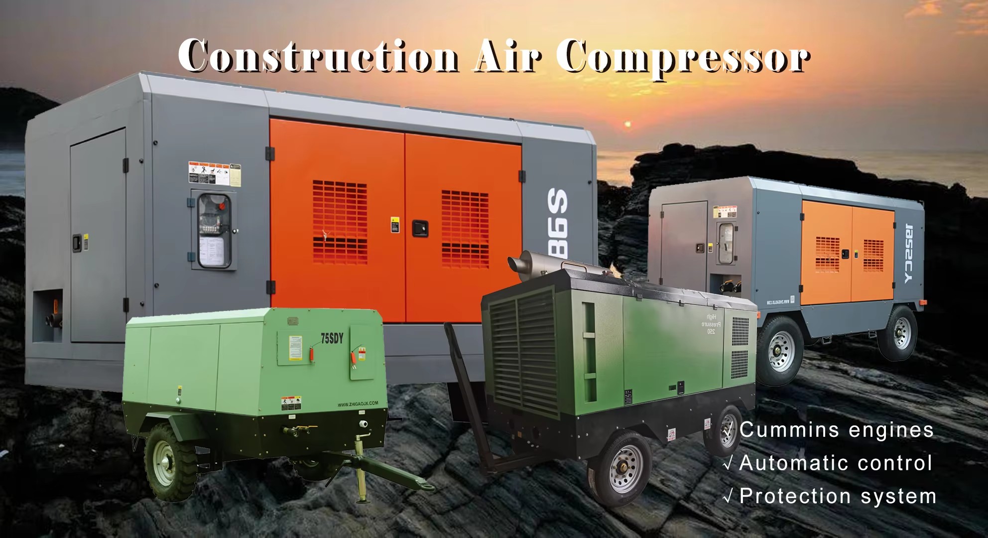 generator set 600kw 发电机组 600kW