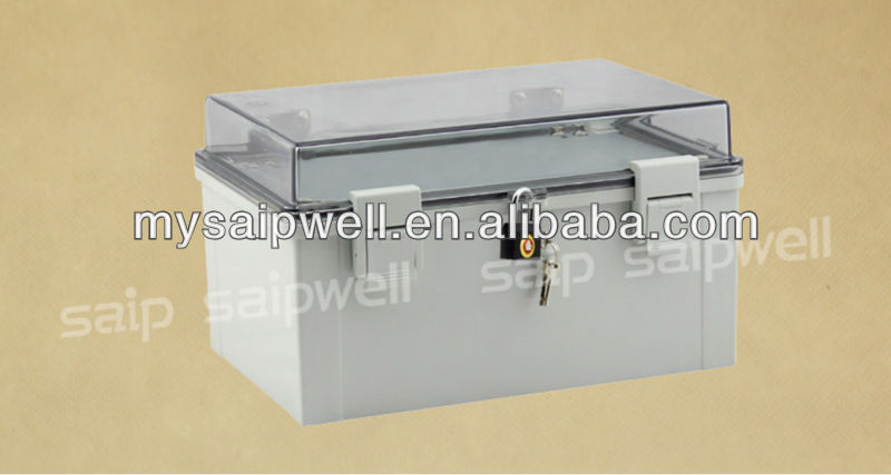 SAIPWELL 300X200X160MM ABS CUSTOMIZED POWER DISTRIBUTION BOX