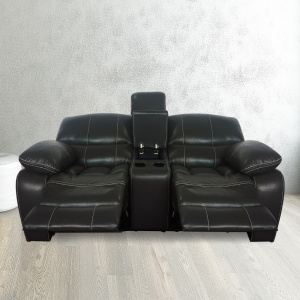 Reclining Sofa with Drop Down Table