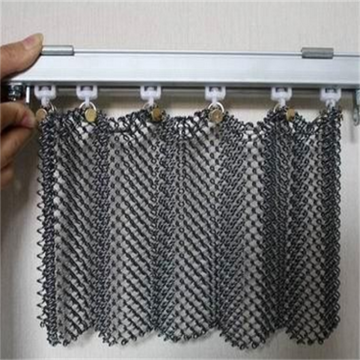 Aluminum Wire Mesh Coil Curtain