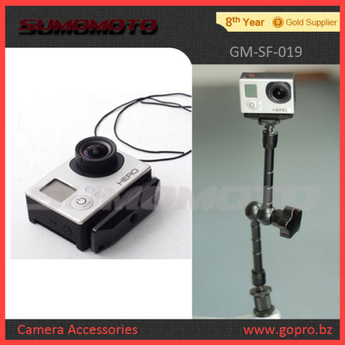 Camera magic strip Mount Adapter for Go pro Hero3 easy installation