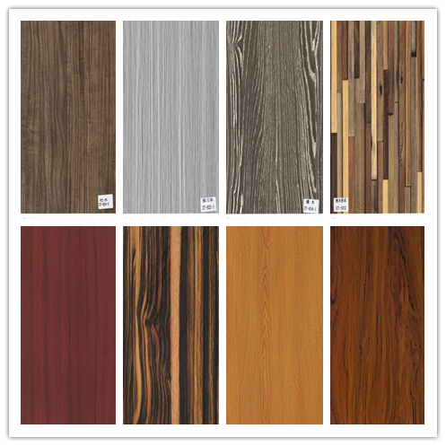 pvc wooden texture board for interior wall decoration