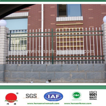 2014 hot sale powder coated Garrison & Palisade Fencing