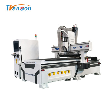 لکڑی کے کام کے لیے TSW1325 ATC CNC راؤٹر۔