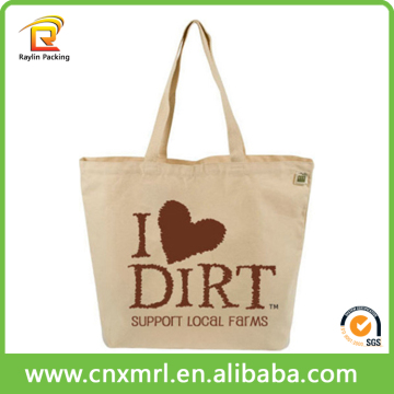 Fashion Custom Reusable Imprint Logo Shopping Bag