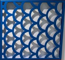 Perforated Bendable 2.5mm-4mm Aluminum Perforated Sheet