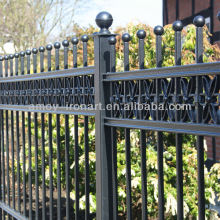 Wrought iron fence panel