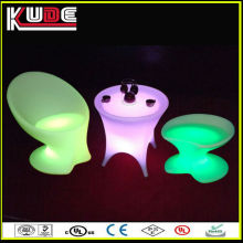 Hot sale LED furniture luminous bar table and chair