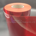 red rigid PVC film for pharmaceutical blister pack