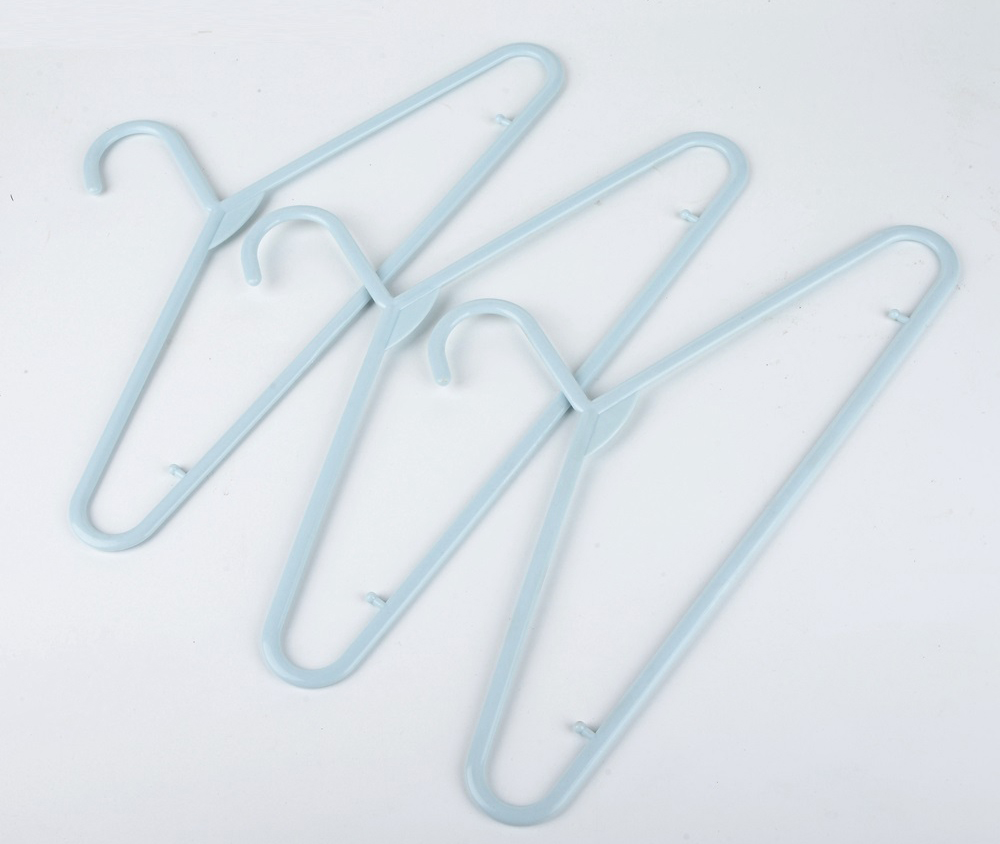 Manufacturer Recyclable Clothes Plastic Hanger Durable Slim Plastic Top Hanger For Wholesale