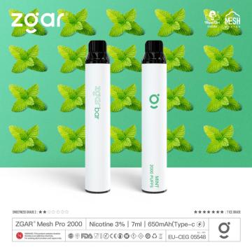 Hot Sales Popular Zgar Disposable Vape Electronic Cigarette