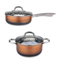 Cantik 11pcs Stainless Steel Cookware Sets Dapur