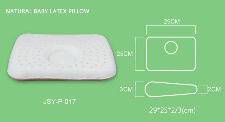 Wholesale in China of Baby Latex Pillow for Newborn / Infant Kid Crib Babycare