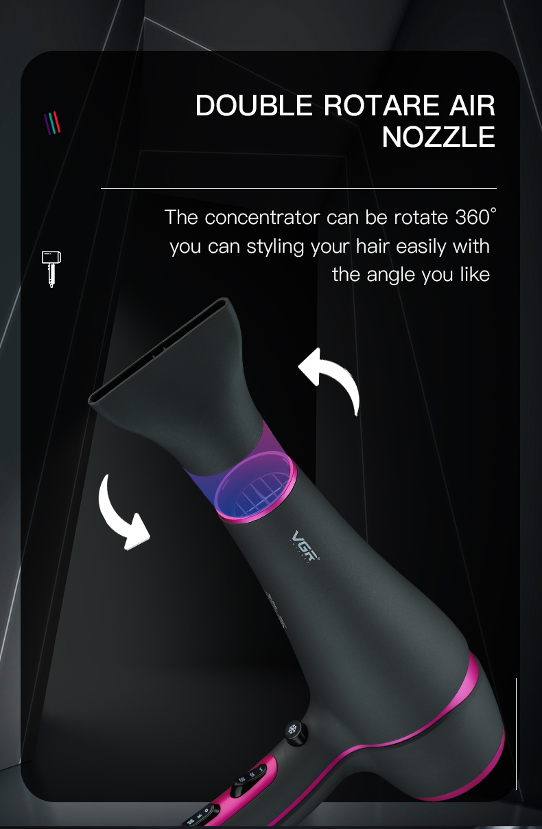 Vgr V-402 Ac Professional Electric Barber Hair Dryer คุณภาพสูง Vgr V ...