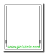 1 ROLL! 1000 LABELS HOBART QUANTUM 3" BLANK SCALE LABELS