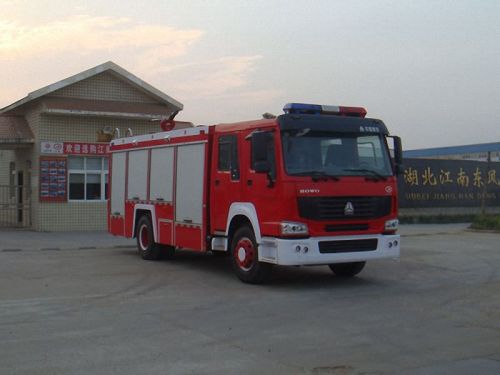 Sinotruk Howo usado veículos de comando de incêndio à venda