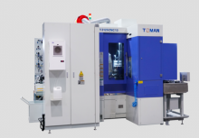 cnc gear hobbing machine cutting tooth chamfering machine