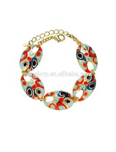 New 2017 Fashion Popular Alloy Bracelet With Enameling Surface