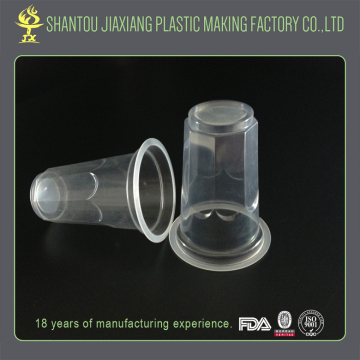 Custom branding disposable plastic juice cups