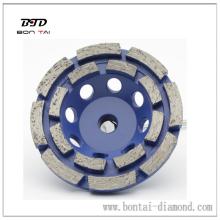 Double Row Cup Wheels for Floor Grinding