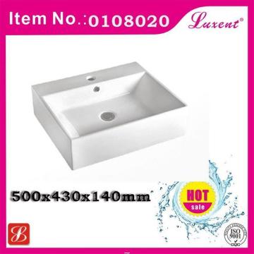 Luxury white unique cheap art washbasin