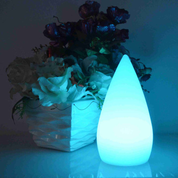 multi color led decorative table lamp Small water drop table lamp cheap table lamp