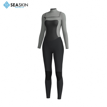 Seaskin 4/3mm Lady Surf Wetsuit Wetsuit Front Zipper