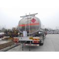 Tri-eixo 30000 33000 litros Capacidade Gasolina Ridged Truck Fuel Tanker