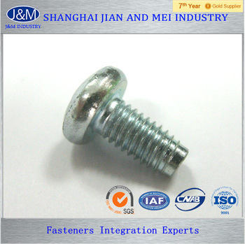 zinc plated triangular Hex head triangular screw