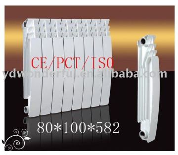 full bimetallic radiator fin pipe radiator radiator with aluminium fin