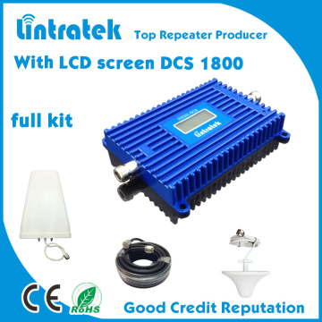 RF repeater 1800mhz Mobile signal repeater lintratek signal amplifier,cell phone signal amplifier