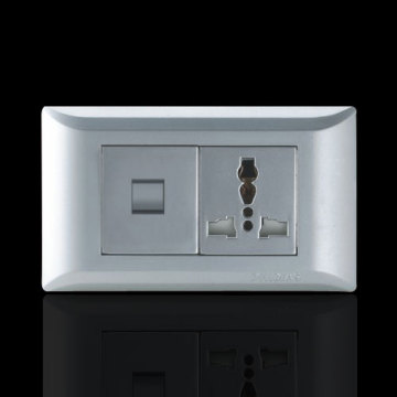 telephone socket + multi socket