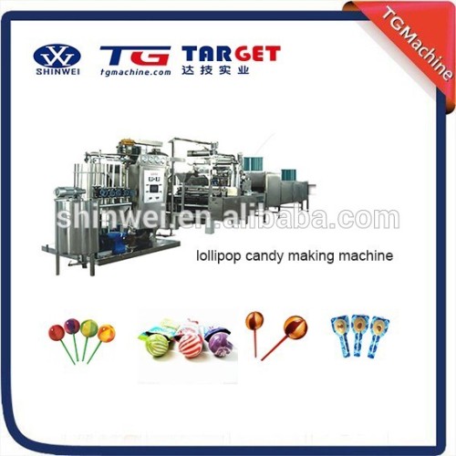 Ideal Manpower Saving Sweet Lollipop Production Line