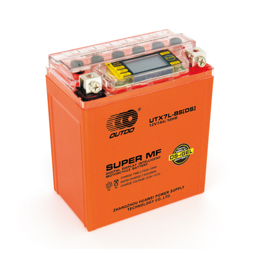 UTX7L-BS(DS) Digital Display Intelligent Motorcycle Battery