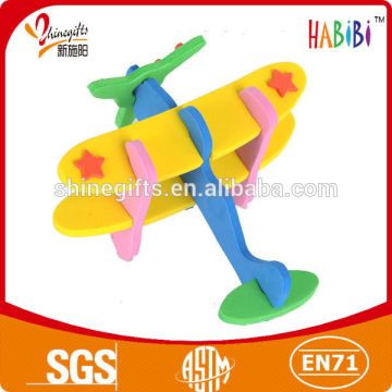 colour 3d diy plane eva puzzle