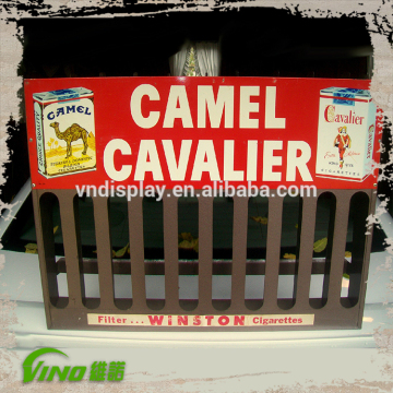 Customized Matal Cigarette Sale Display Rack , cigarette cases